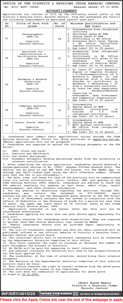 District and Session Court
